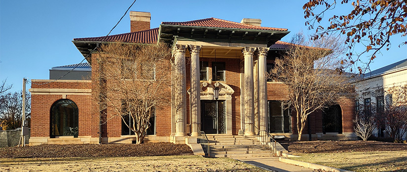 The front of the Taylor House