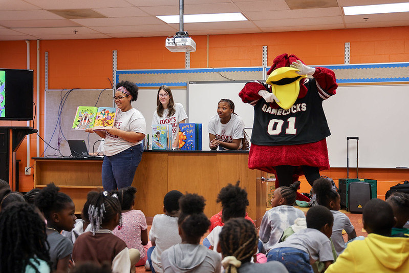 CRE visits an elementary school