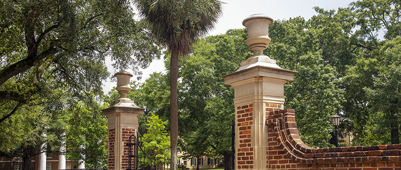 gates of the historic horseshoe