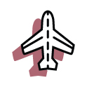 icon of airplane