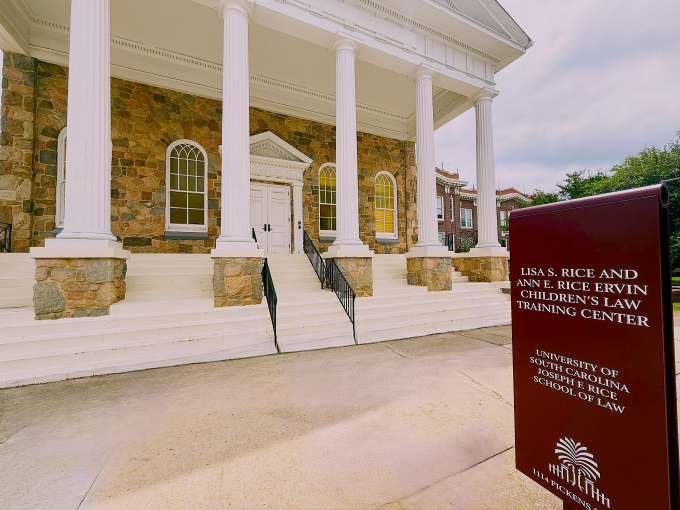 This is a photograph of the front of the Children's Law Center Training Center