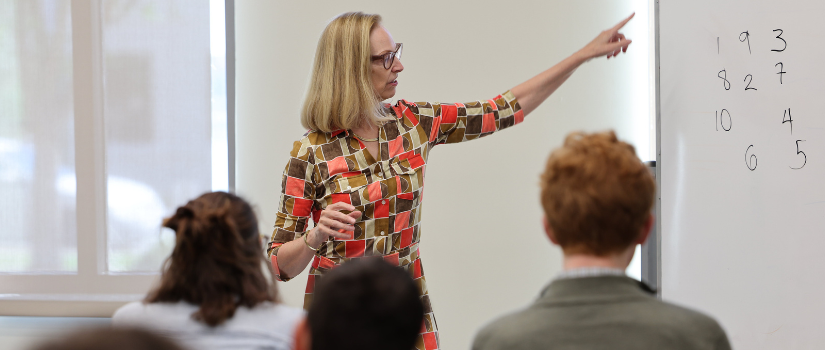 Faculty teaching students