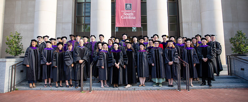 Group Photo of Faculty at Commencement