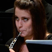 close up of an oboeist